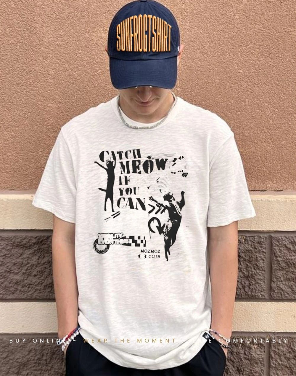 Catch meow if you can shirt