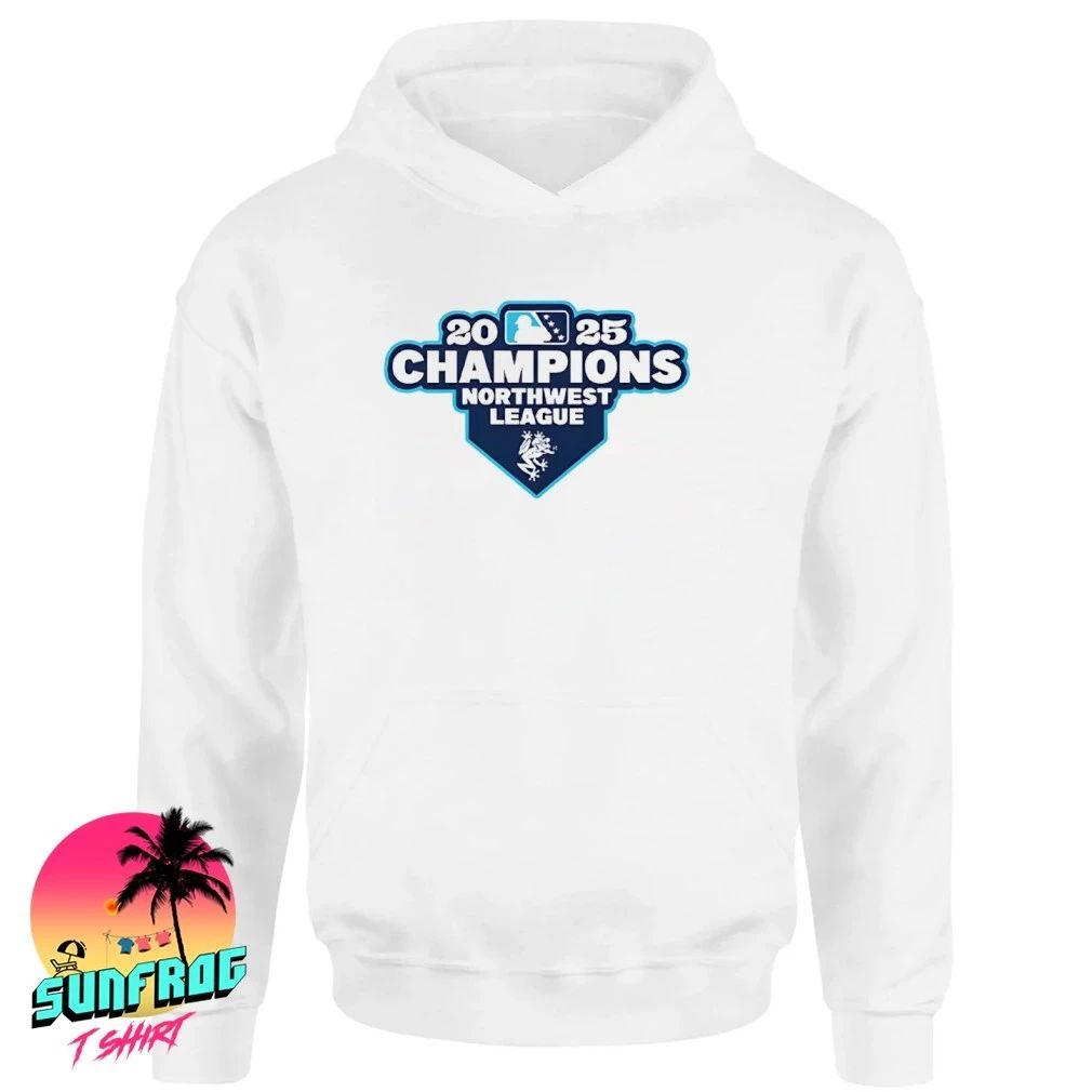 Everett AquaSox 2025 Northwest League Champions Shirt