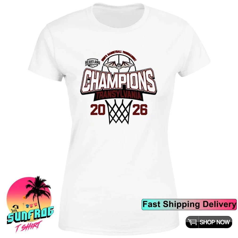 Transylvania Men’s Basketball 2026 HCAC Conference Champions logo shirt