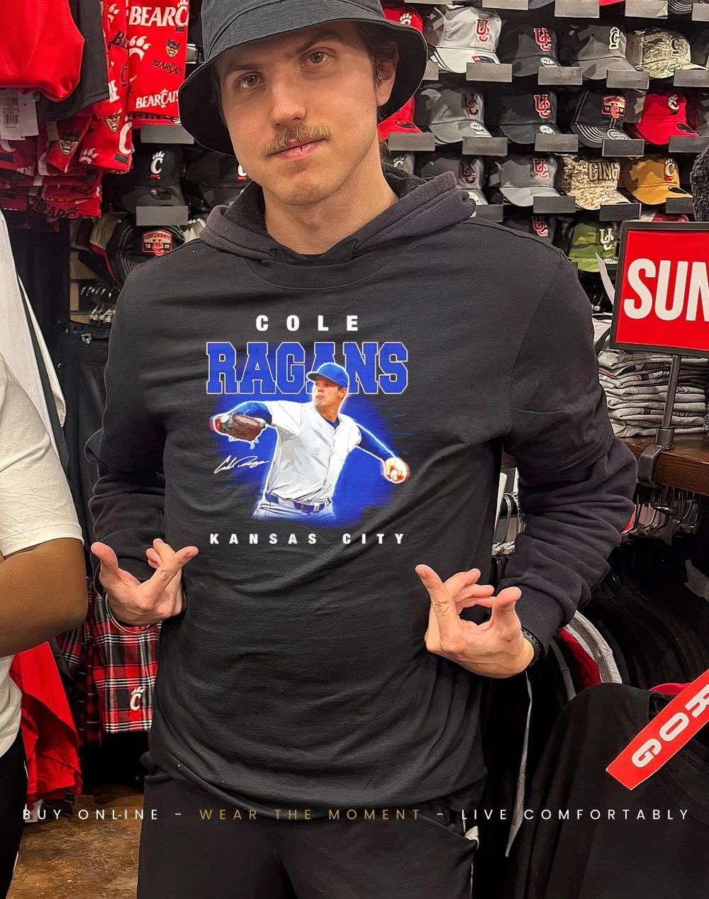 Cole Ragans Kansas City Royals Player Name shirt