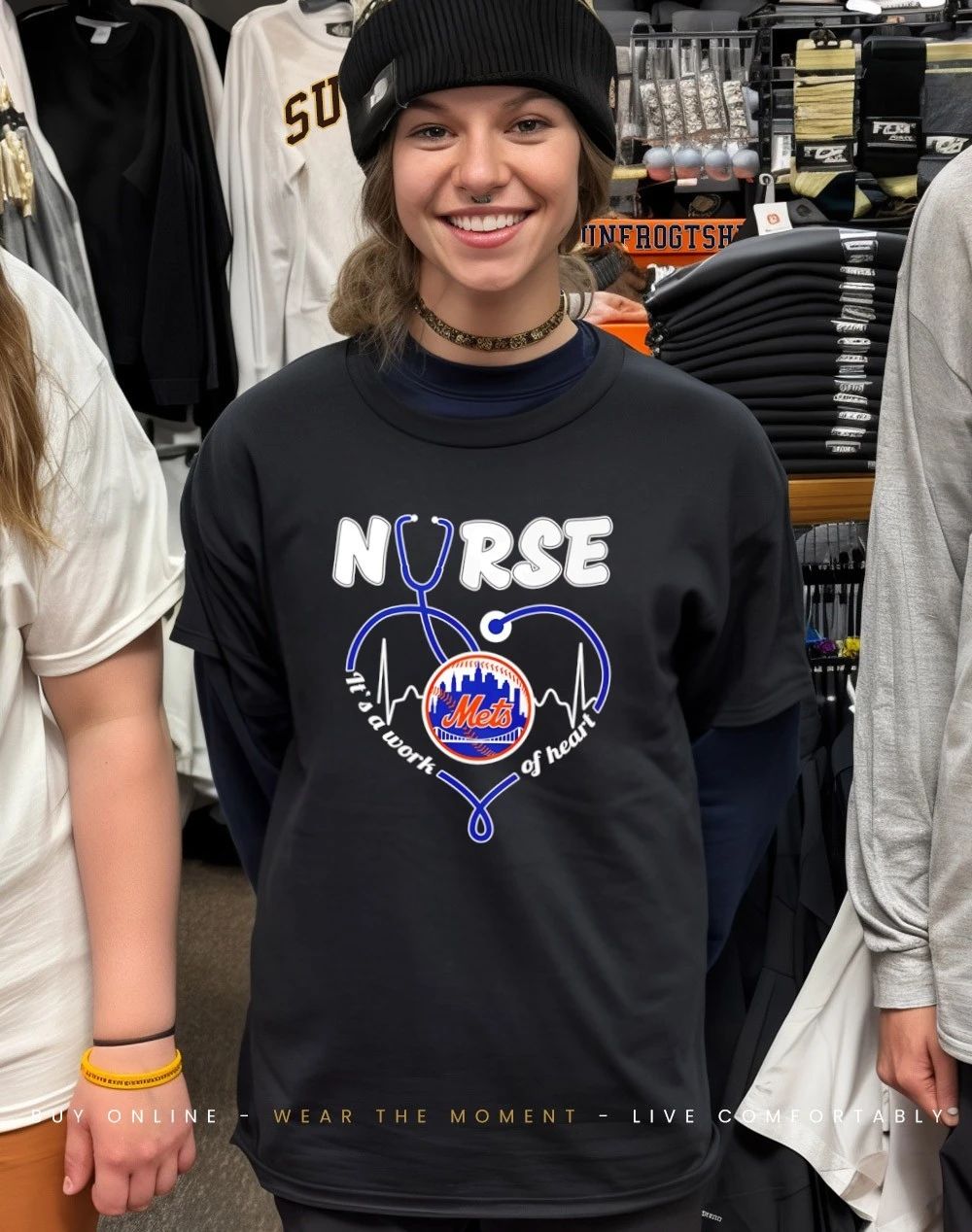 New York Mets Nurse it’s a work of heart 2026 shirt