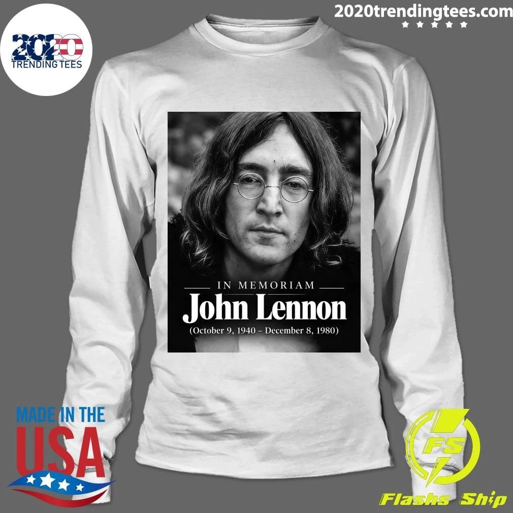 Happy Heavenly Birthday, John Lennon – Gone at 40, Never Forgotten Shirt