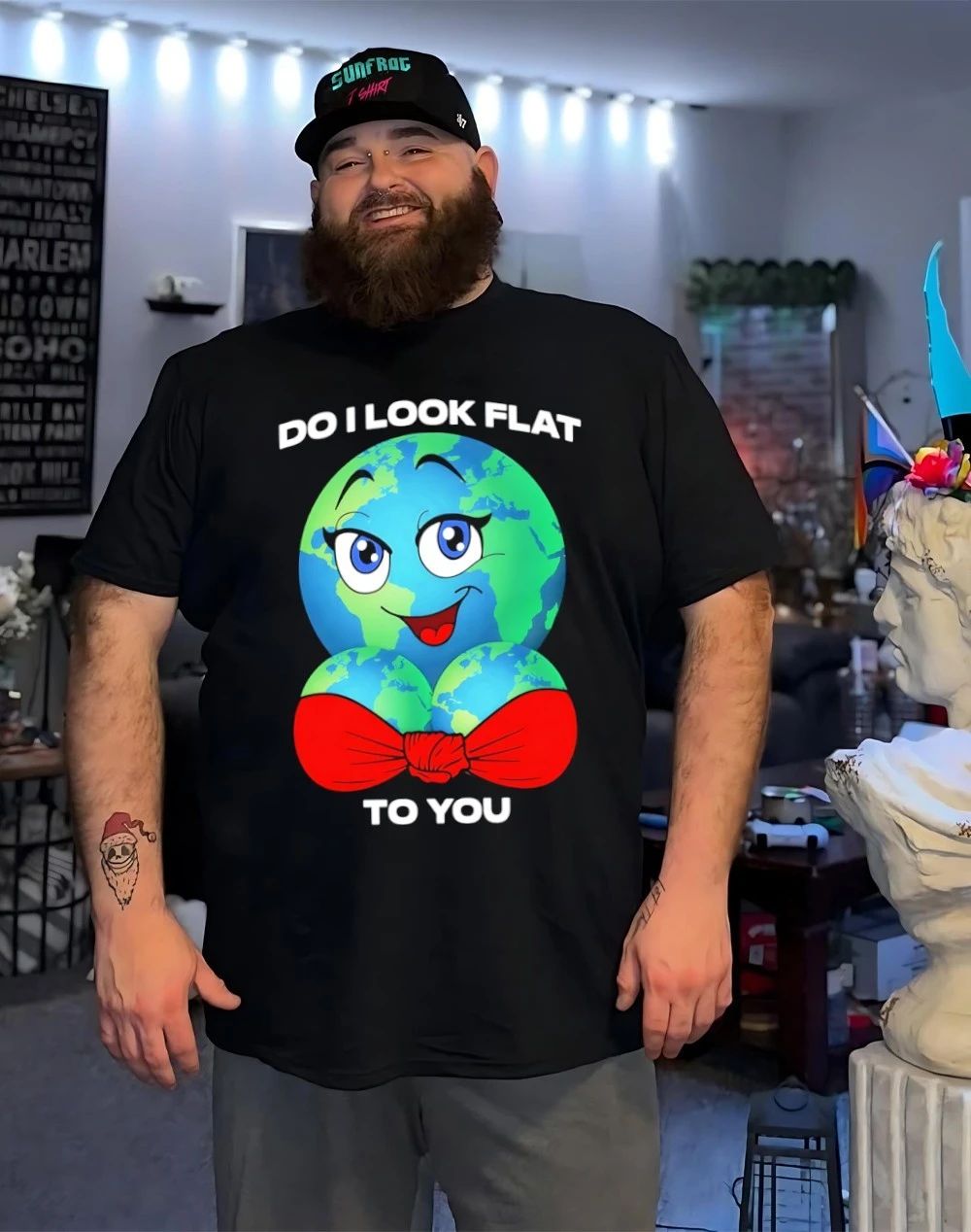Earth Day 2026 do I look flat to you shirt