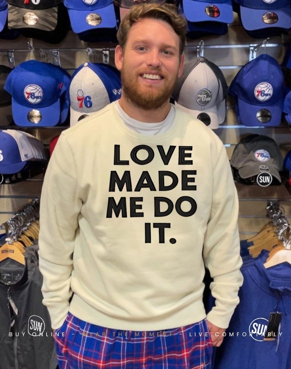Love made me do it shirt