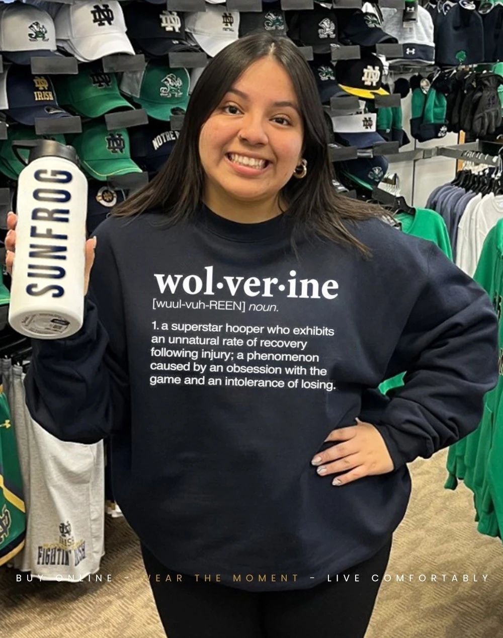 Minnesota Timberwolves Edwards wolverine definition Front and Back shirt
