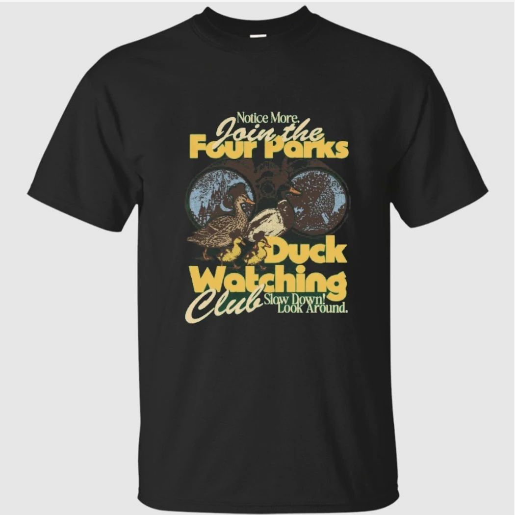 Duck Watching Club Slow Dơn Look Around Shirt