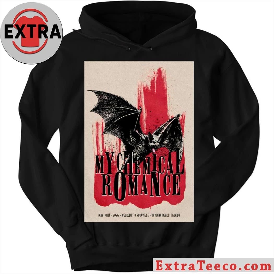 My Chemical Romance 5 10 2026 Daytona Beach FL Poster Shirt