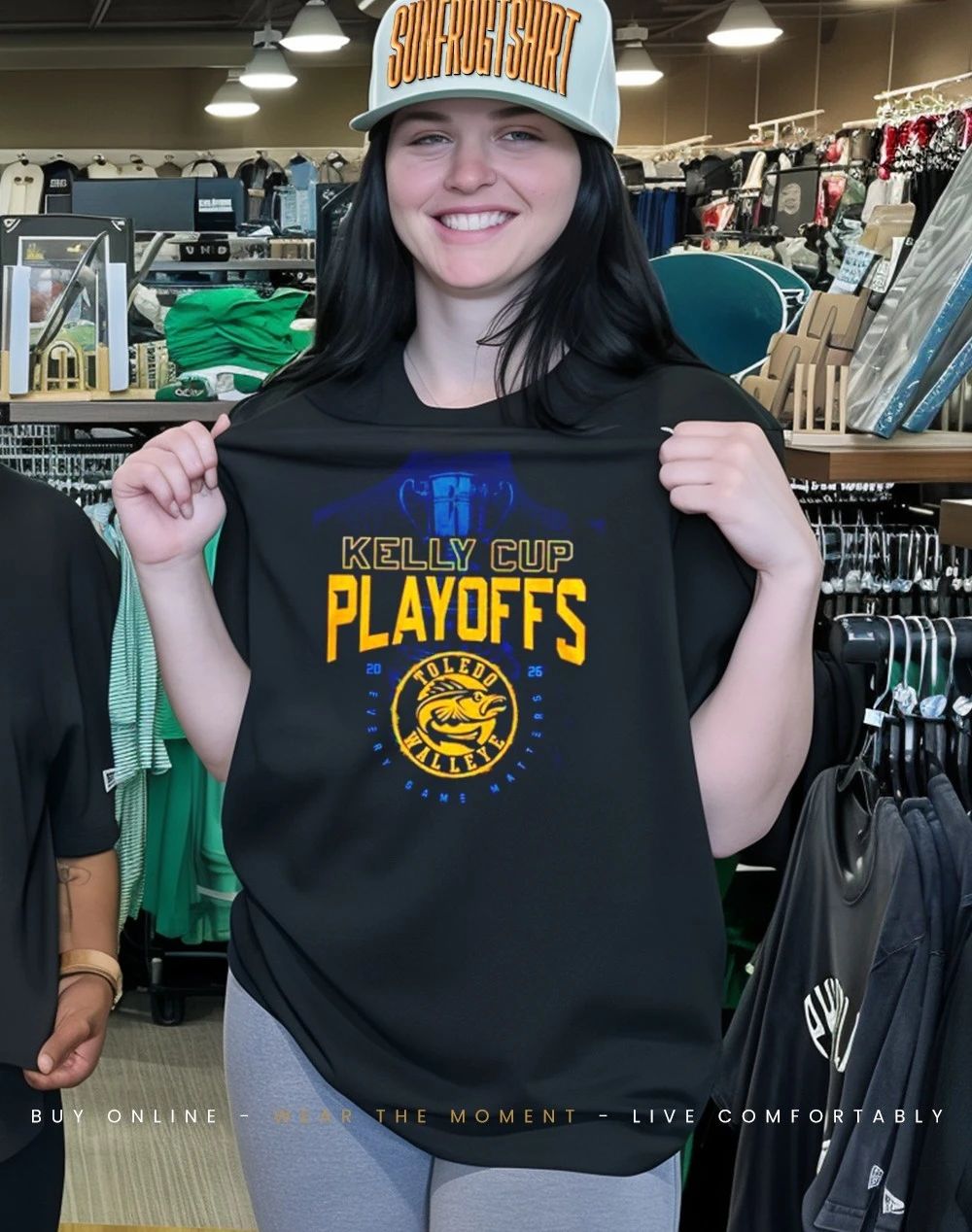 Toledo Walleye 2026 Kelly Cup Playoffs trophy shirt