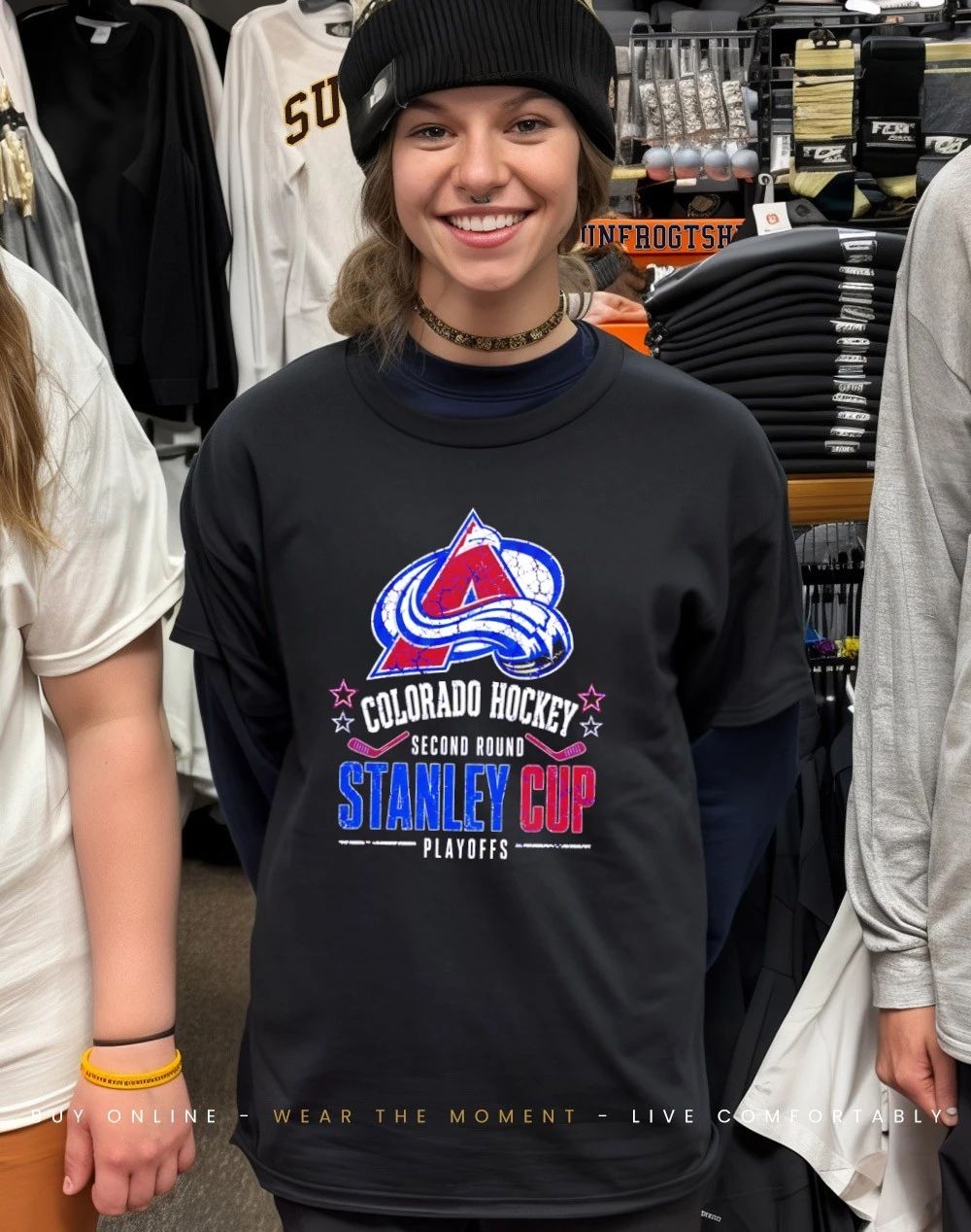 Colorado Avalanche Second Round Stanley Cup 2026 shirt