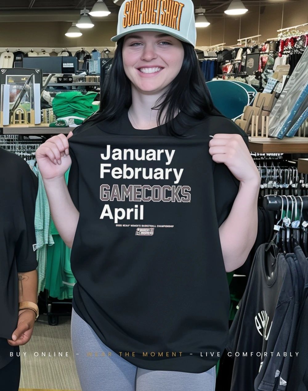 South Carolina Gamecocks WBB 2026 March Madness Month January February Gamecocks April shirt