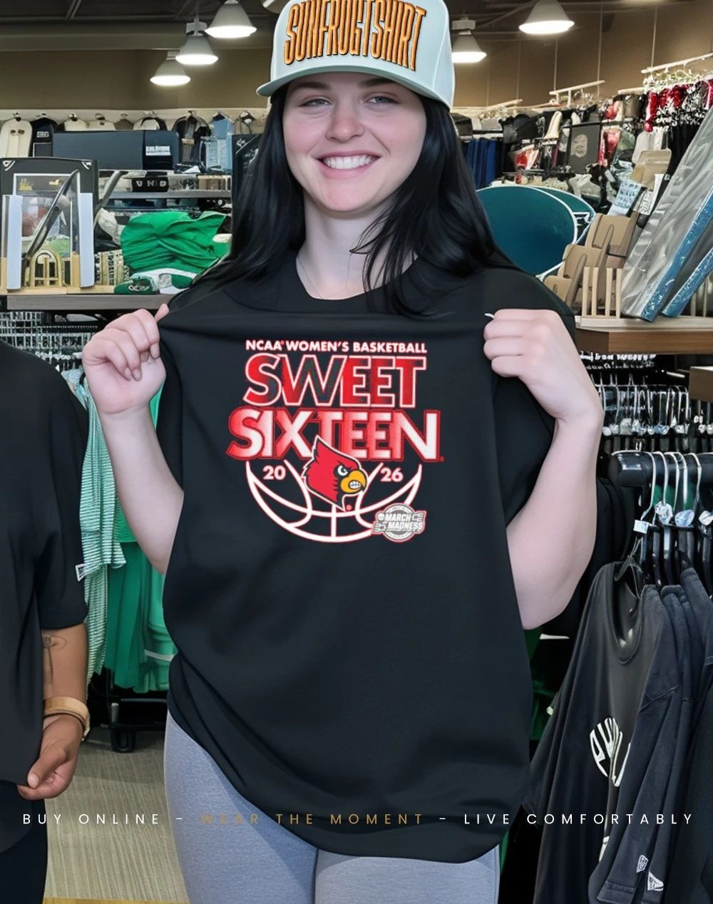 Louisville Women’s Basketball 2026 NCAA March Madness Sweet Sixteen shirt