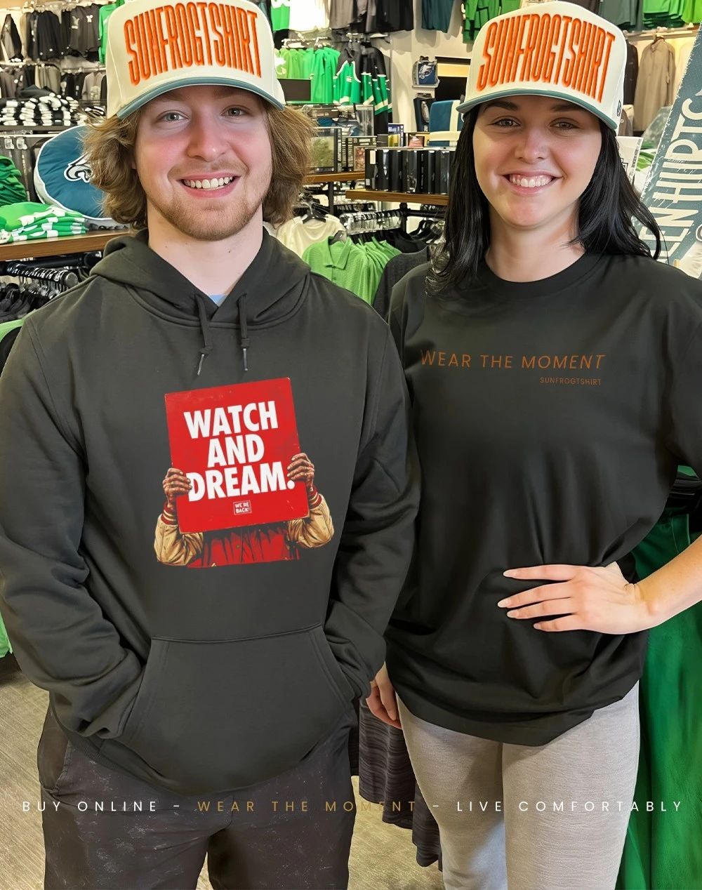 Nebraska Cornhuskers Watch And Dream Sign shirt