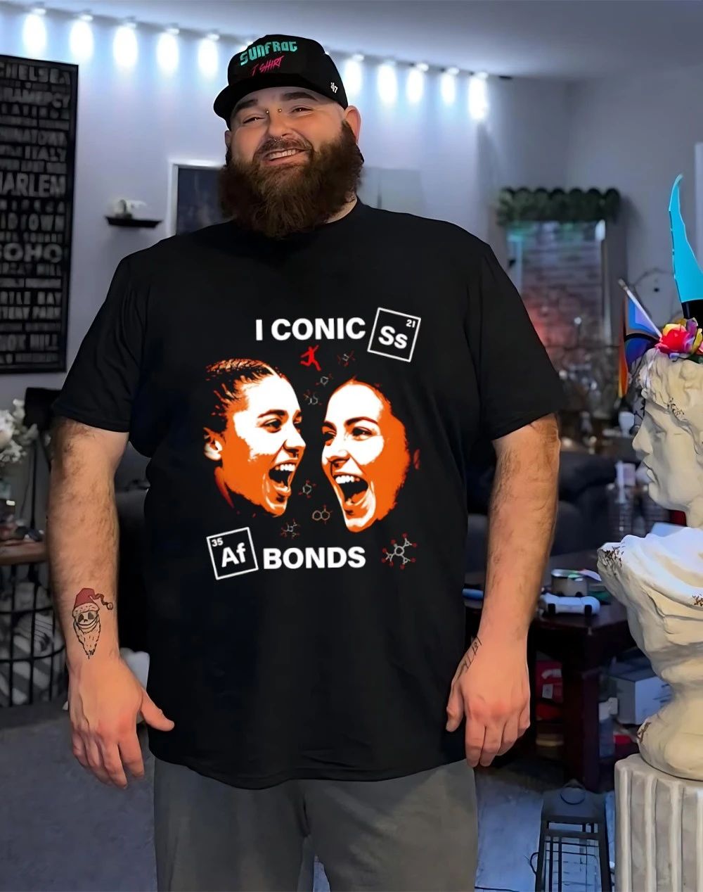 Sarah Strong and Azzi Fudd Chemistry shirt