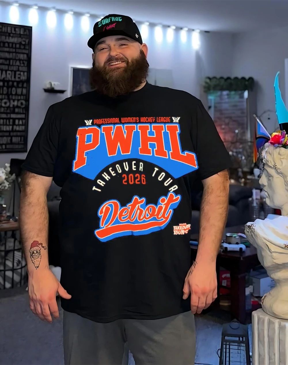 PWHL Takeover Tour Detroit 2026 shirt