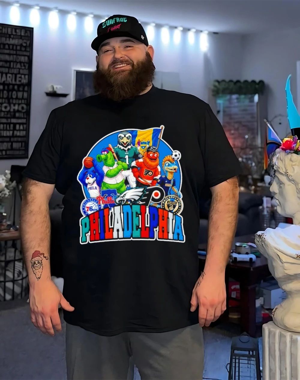 Philadelphia sports mascot Squad shirt
