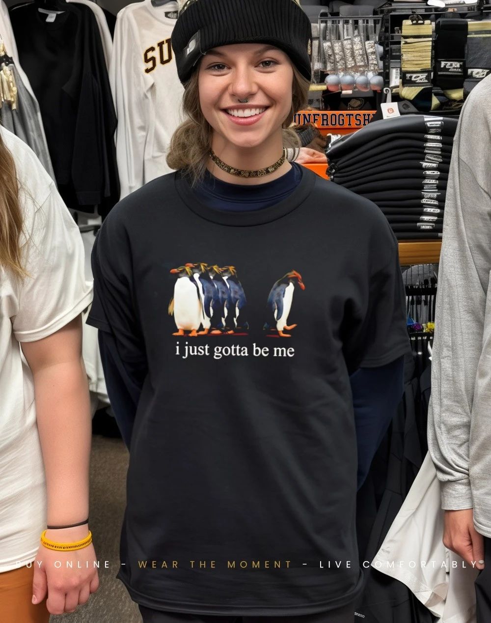 I Just Gotta Be Me 2001 National Geo Society Graphic shirt