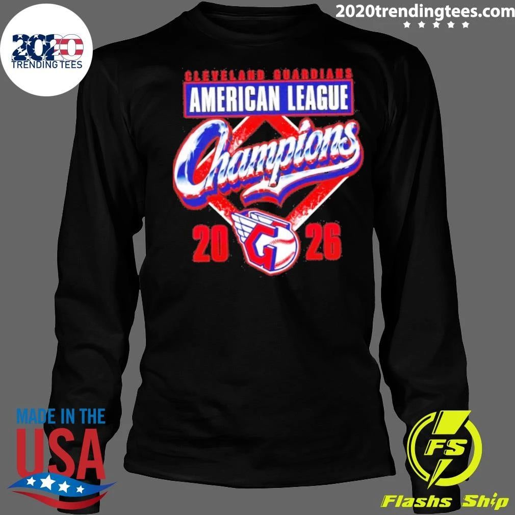 Cleveland Guardians 2026 American League Champions Vintage Shirt