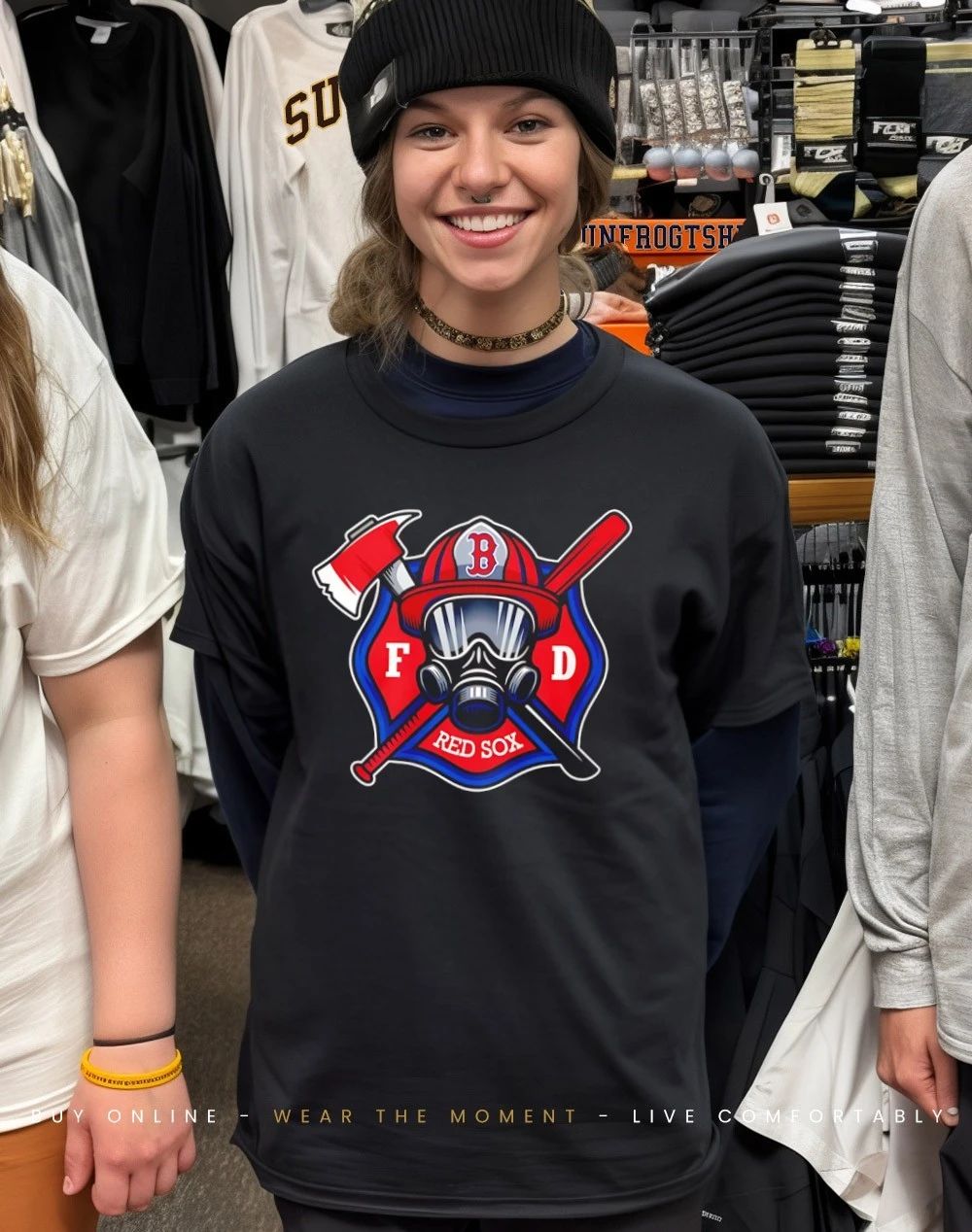 Red Sox Firefighter Pride 2026 shirt