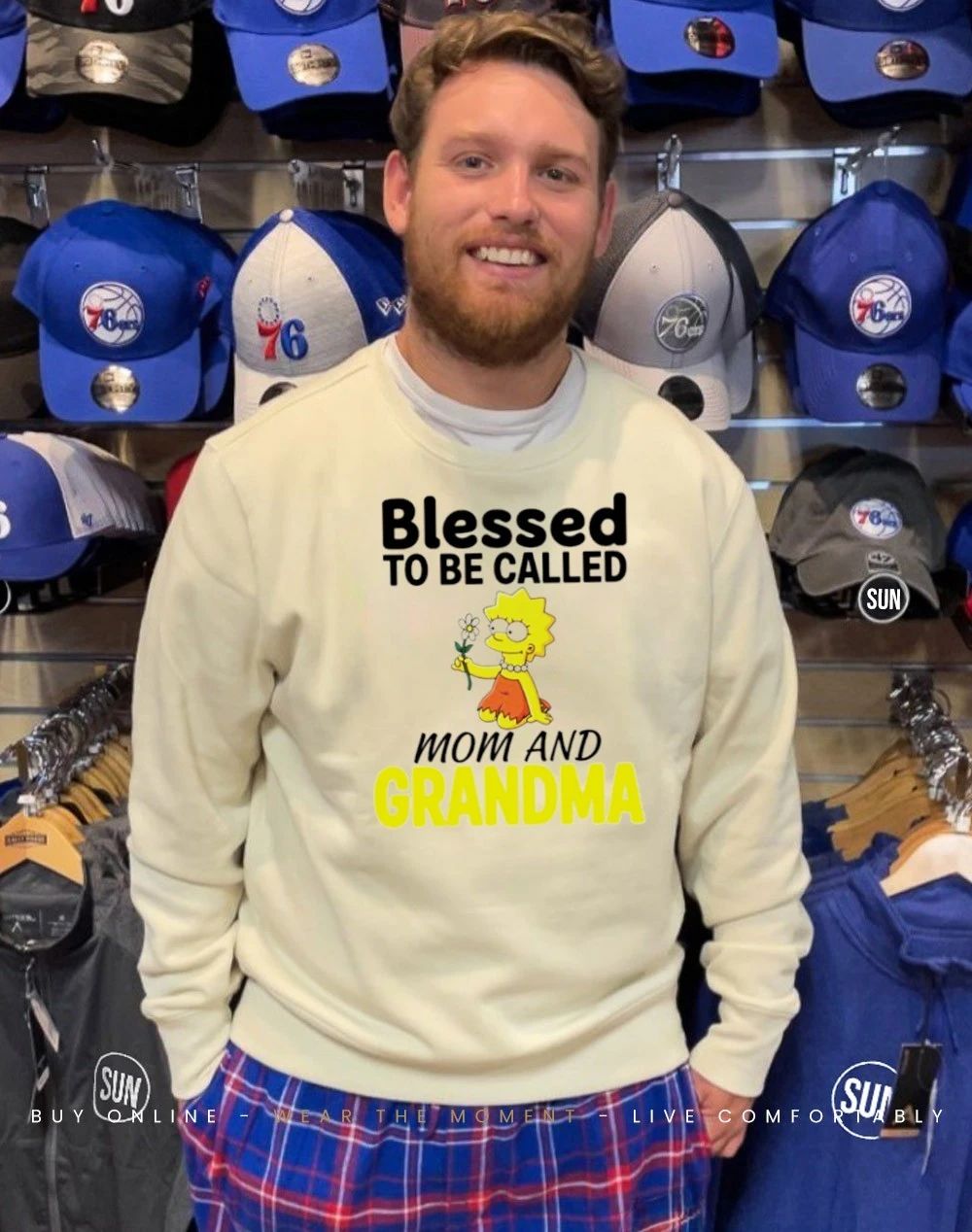 Simpsons blessed to be called mom and grandma shirt