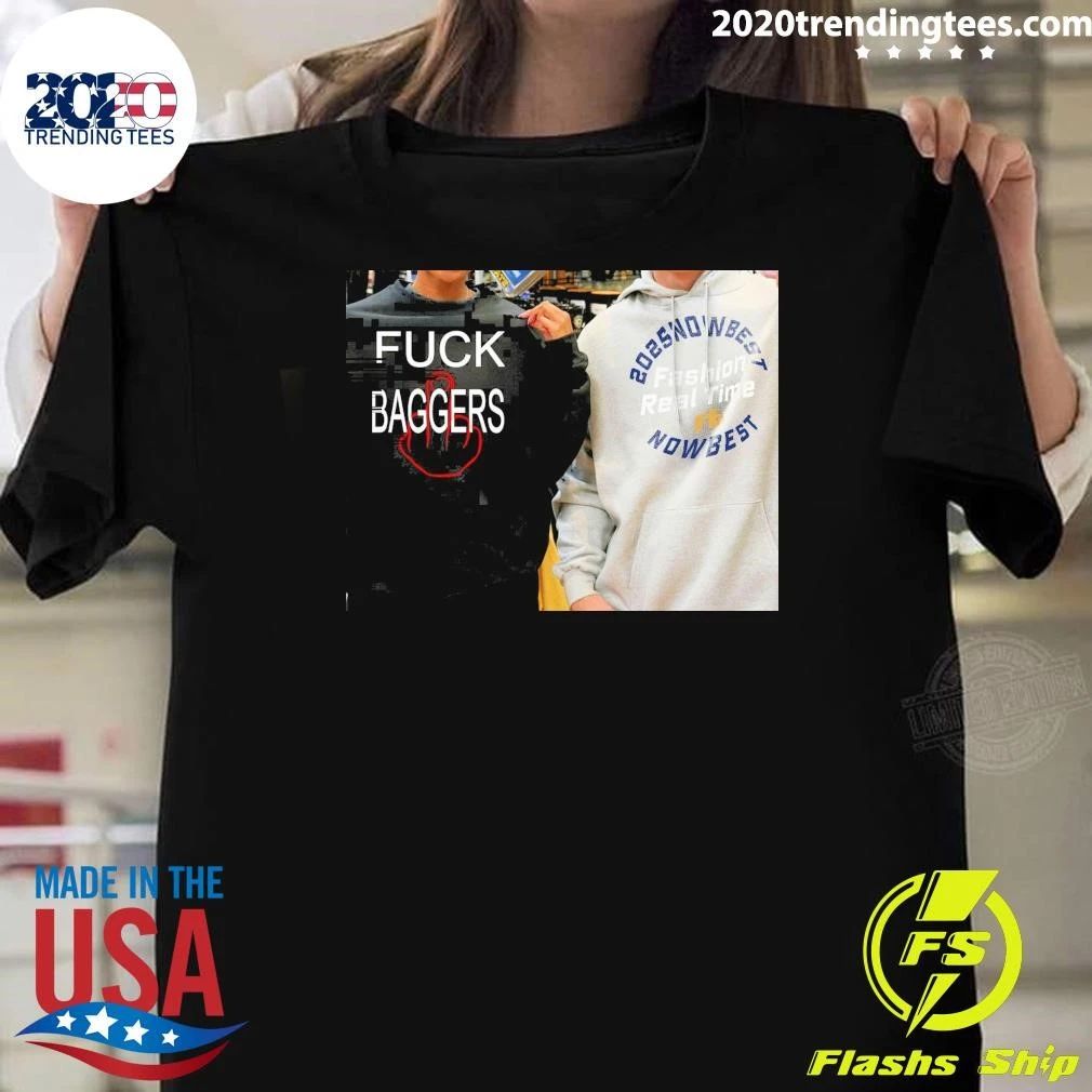 Fuck Baggers middle finger shirt