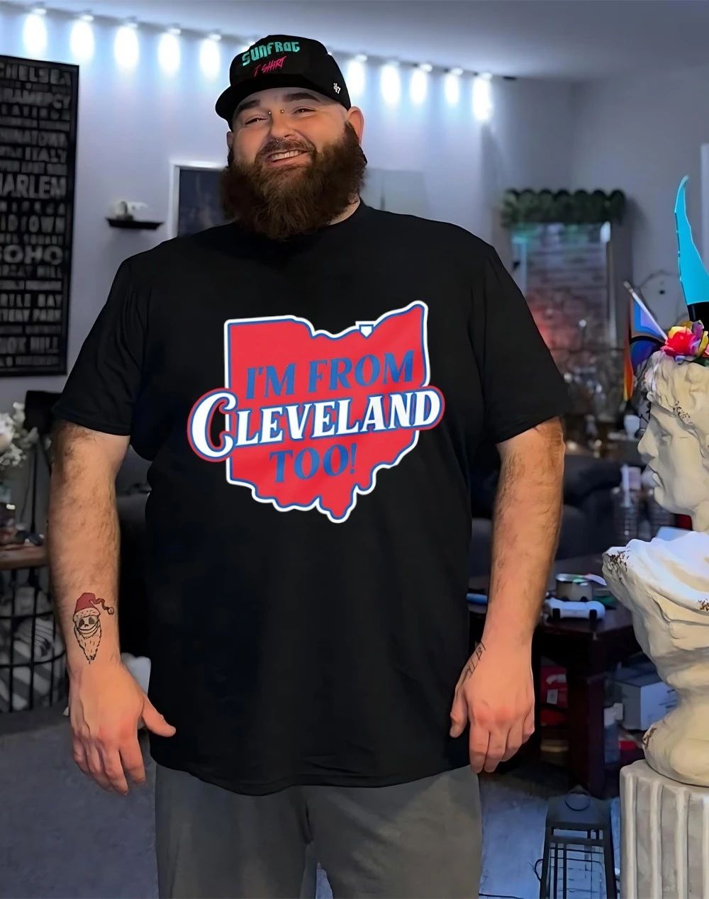 I’m From Cleveland Too State shirt