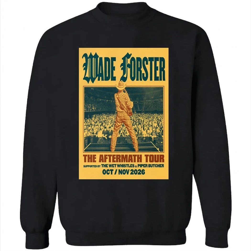 Wade Forster The Aftermath Tour 2026 Poster Shirt