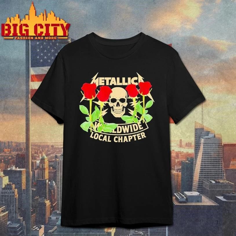 Metallica M72 Rose World Wide Local Chapter Shirt