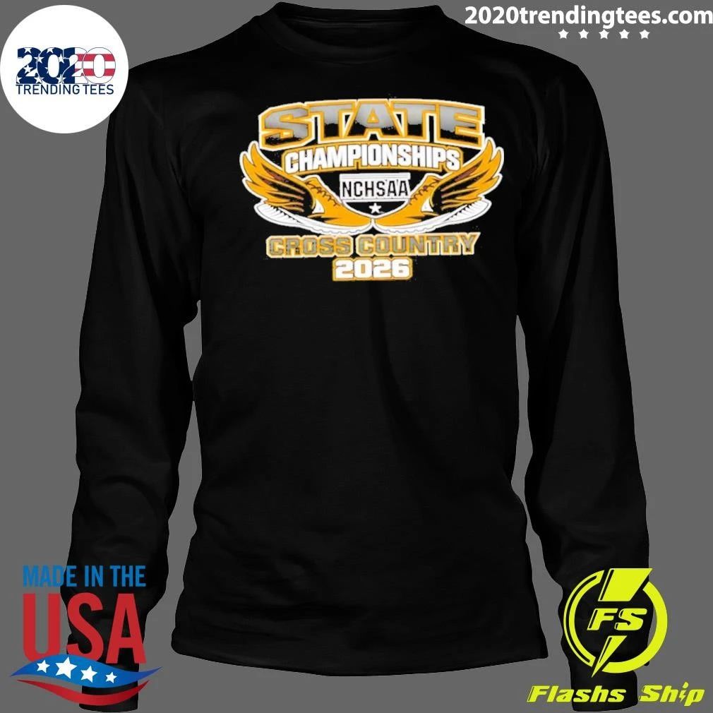Nchsaa State Championships Cross Country 2026 Logo Shirt