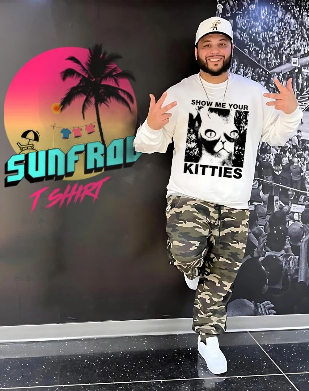 Show me your kitties photo shirt