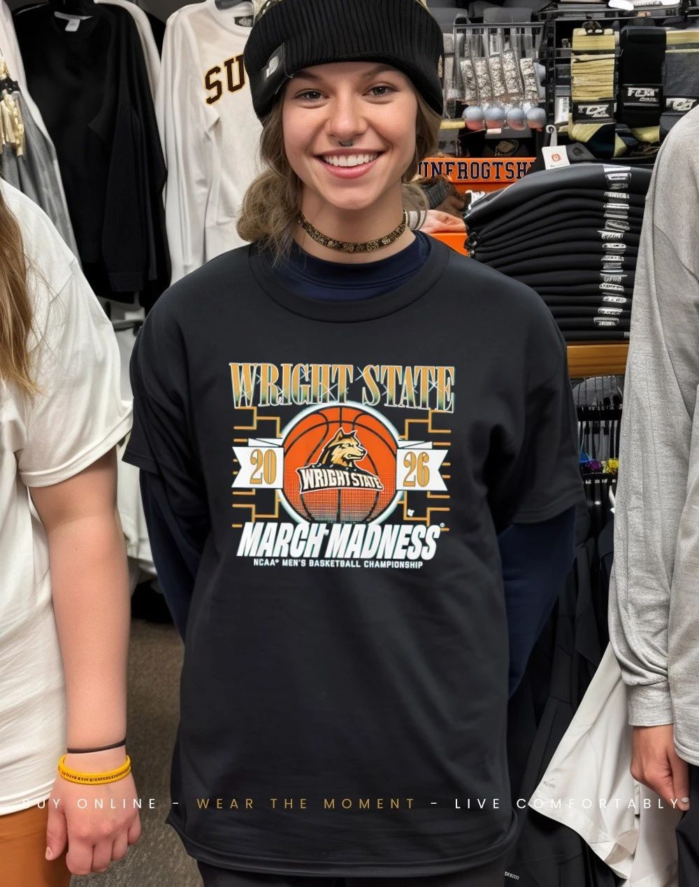 Wright State Raiders MBB 2026 March Madness logo shirt