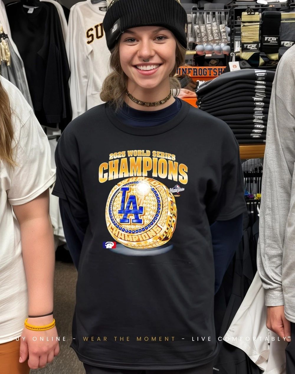 Los Angeles Dodgers 2025 World Series Champions Ring shirt