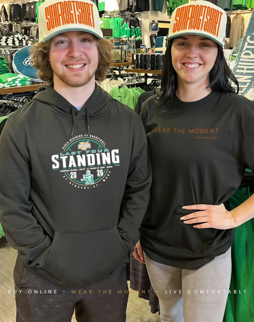 2026 OHSAA Girls Basketball D3 Last Four Standing St. Vincent-St. Mary shirt