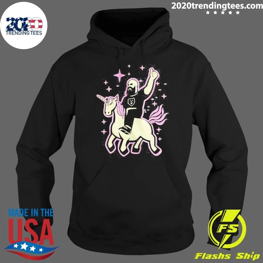 The Mythic Unicorn Wrangler Bearded Man Shirt