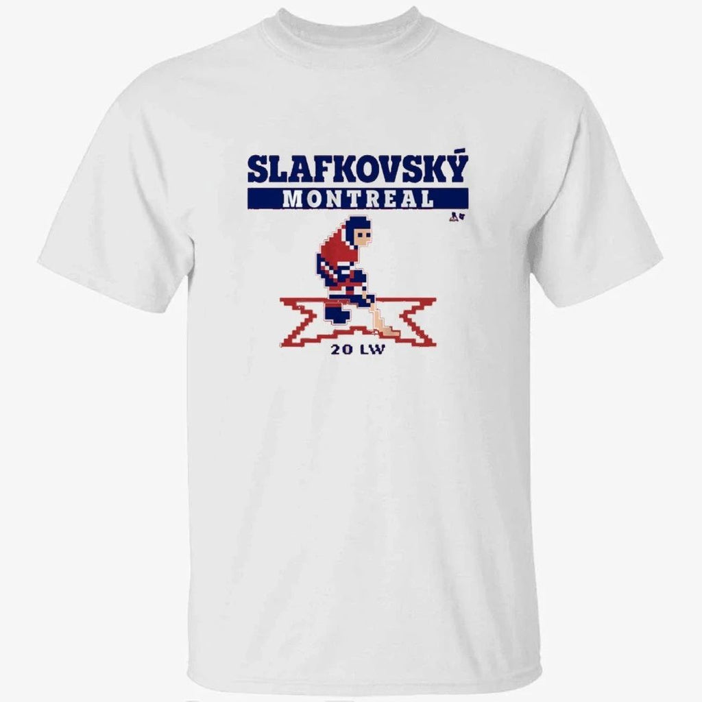 Juraj Slafkovsky Montreal Retro Hockey T-Shirt