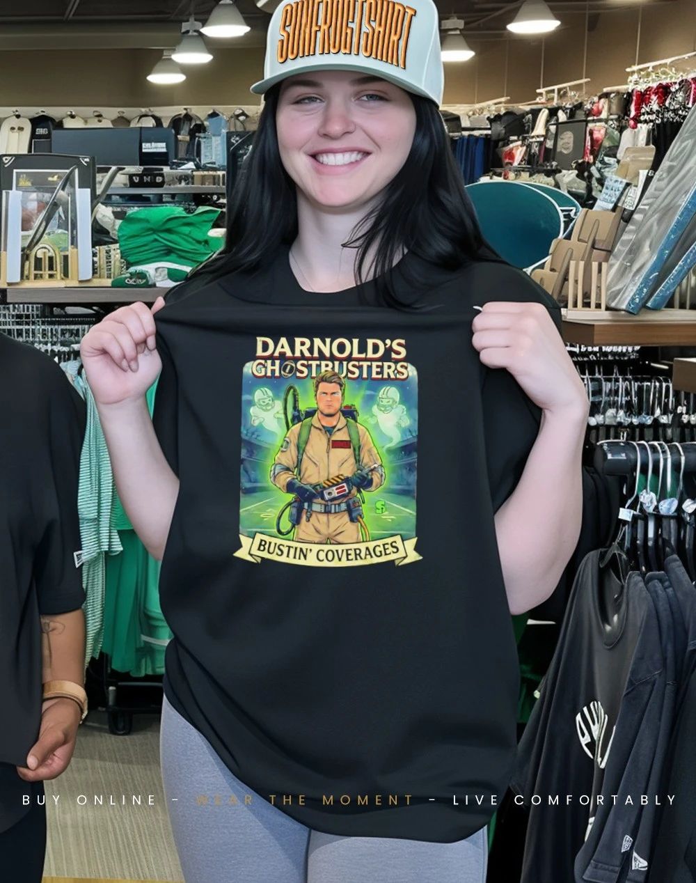 Sam Darnold Ghostbusters Seattle Football shirt