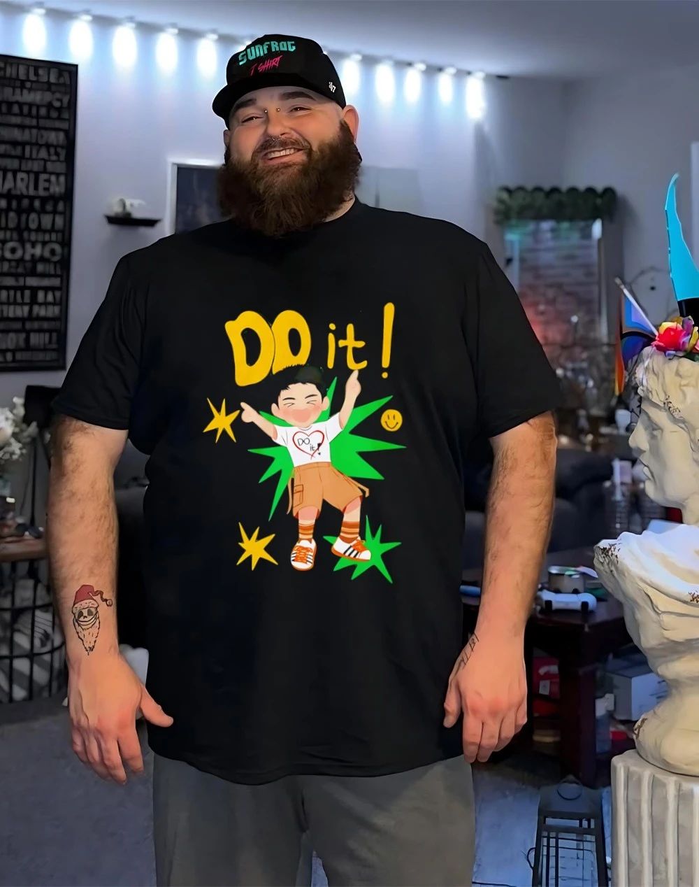 Do It Doh Kyungsoo Asia Concert Tour cartoon shirt
