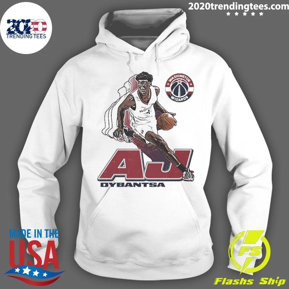 NBA Washington Wizards AJ Dybantsa Basketball Signature Shirt