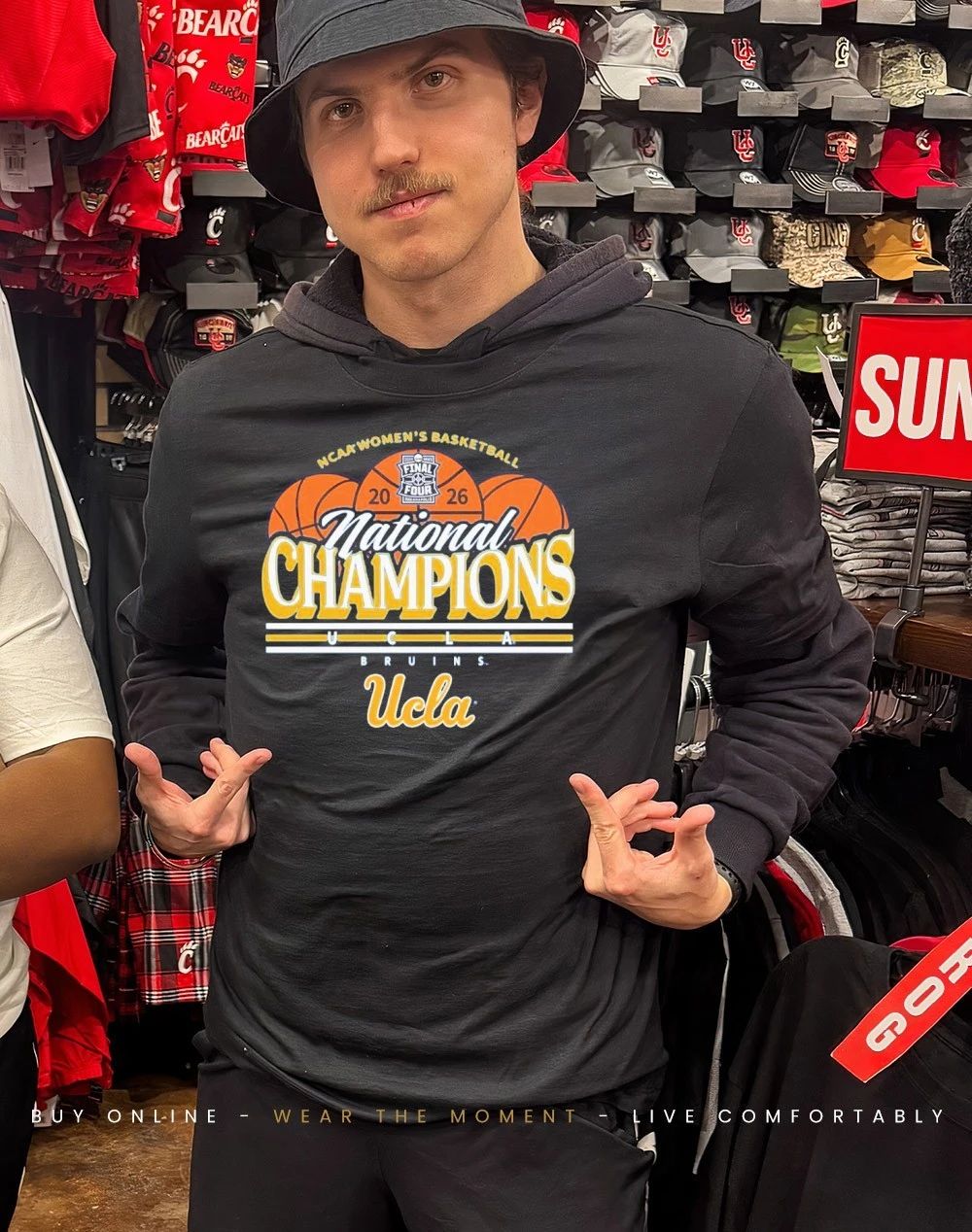 UCLA Bruins Basketball Women’s 2026 National Champions shirt