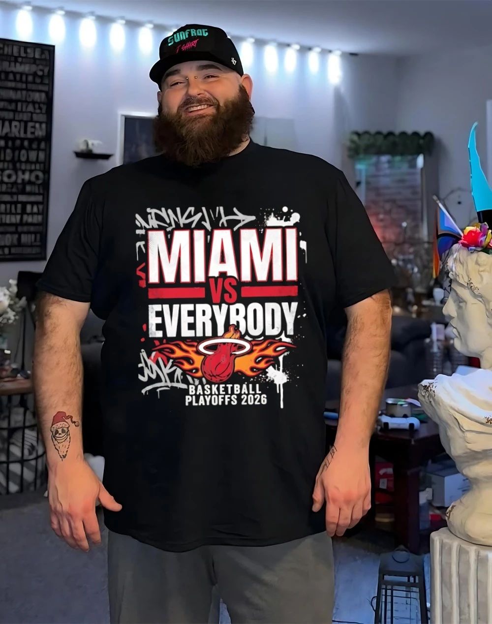 Miami Heat vs Everybody Baseball Playoffs 2026 shirt