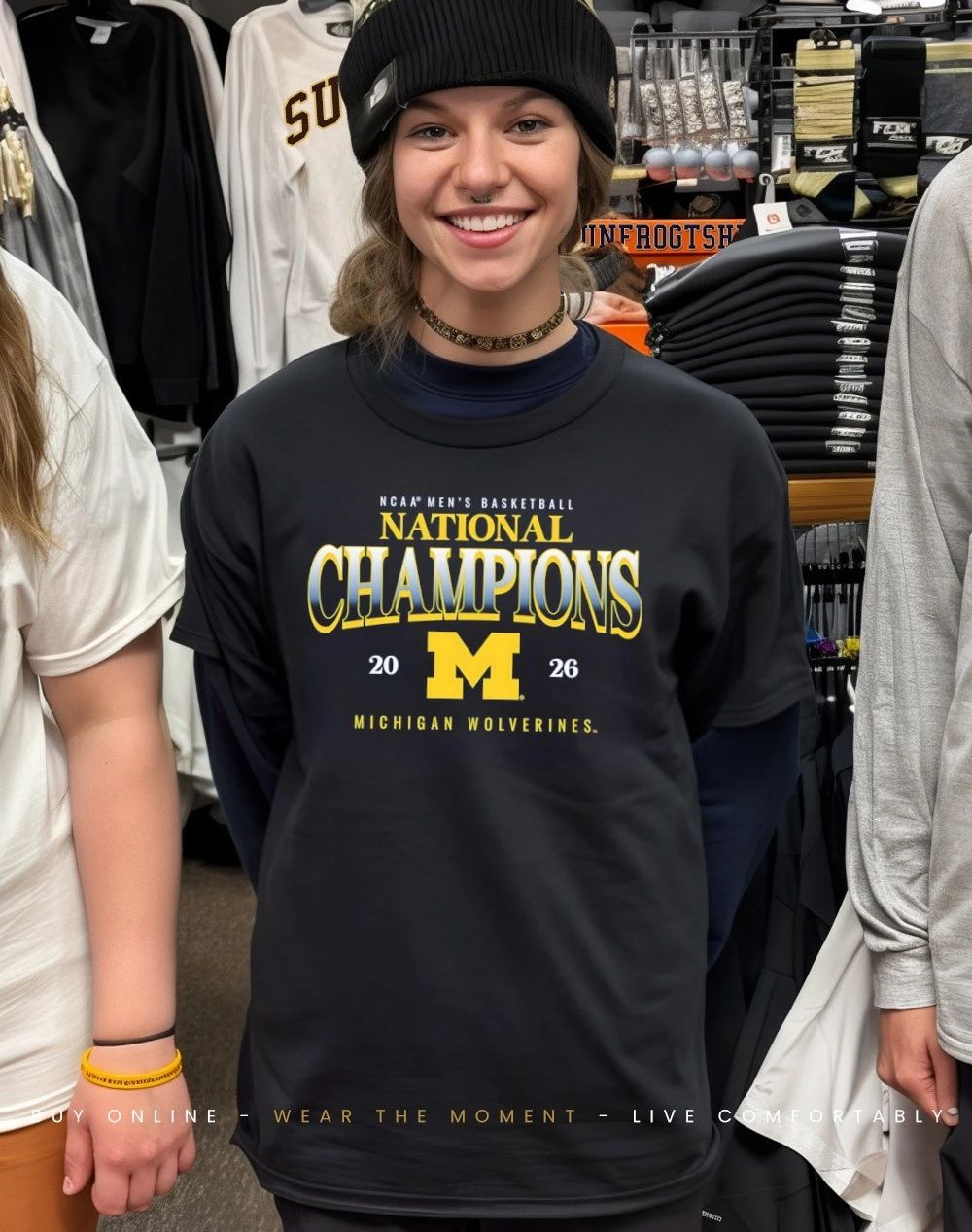 Michigan 2026 men’s Basketball National Champions shirt
