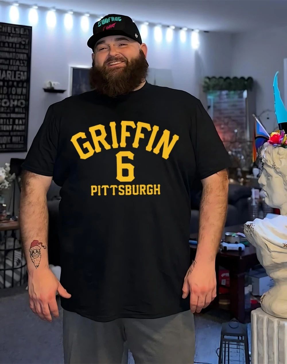 Konnor Griffin Pittsburgh Pirates October’s FInest number and name shirt