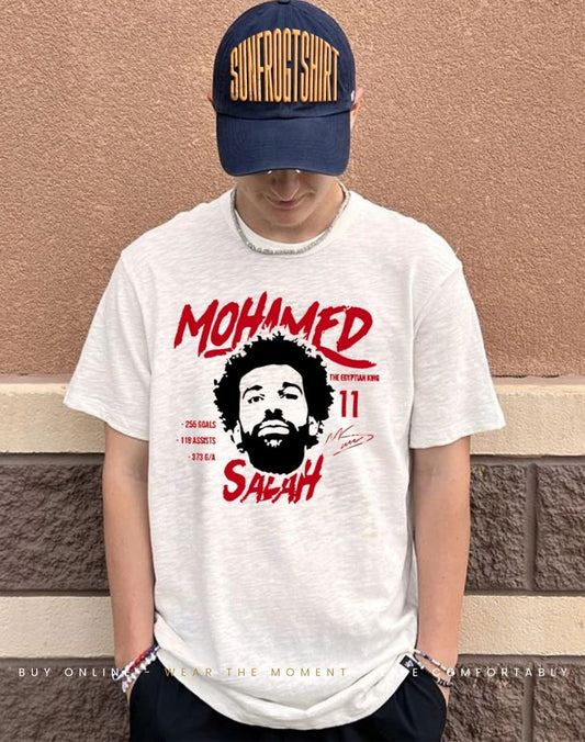 Liverpool Mohamed Salah Legend big head signature shirt