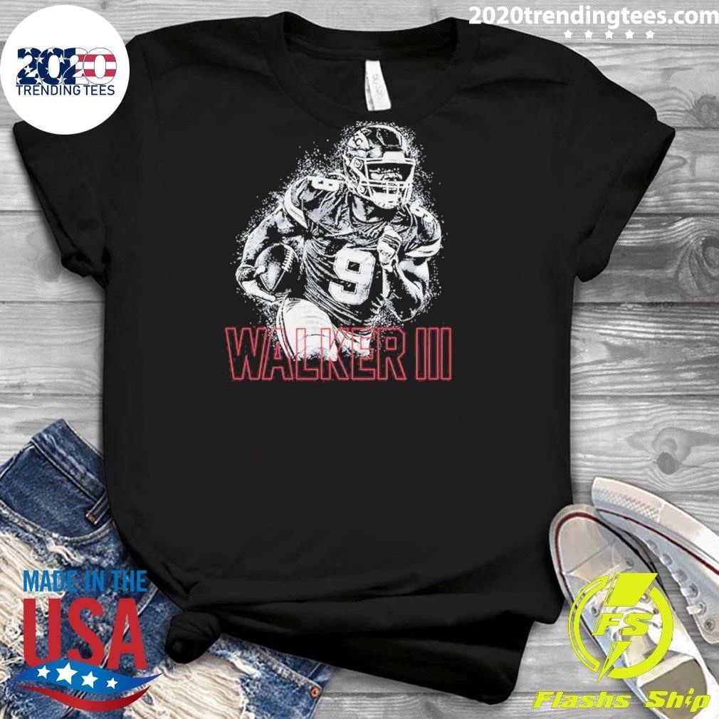 Walker Iii Halftone Kenneth Walker Red Kingdom Graphic Shirt
