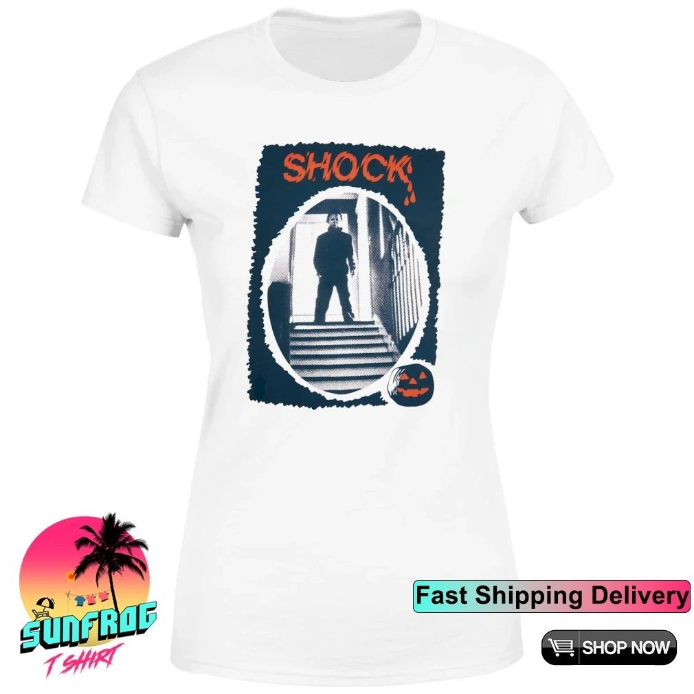 Michael Myers shocks Halloween British Quad shirt
