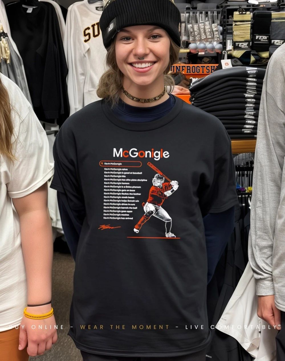 Kevin McGonigle Detroit Tigers google search signature shirt