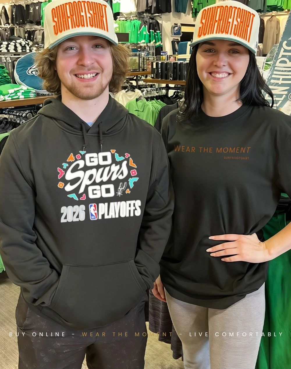 San Antonio Spurs 2026 nba Playoff Go Spurs Go shirt