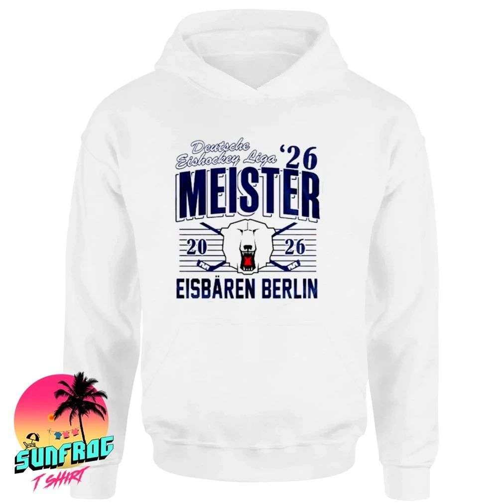 Eisbären Berlin ’26 Deutsche Eishockey Liga Meister hockey shirt