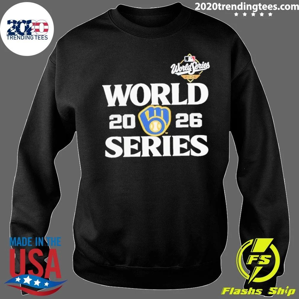 Milwaukee Brewers World Series 2026 Ball Glove Logo Shirt