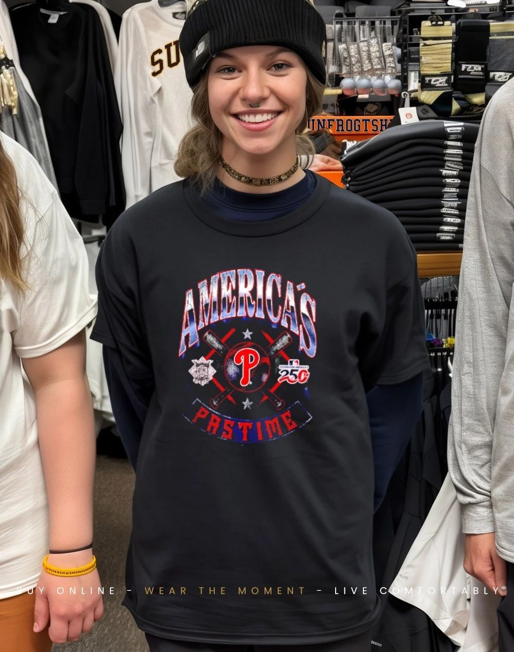 Philadelphia Phillies x America’s Fastime Americana shirt