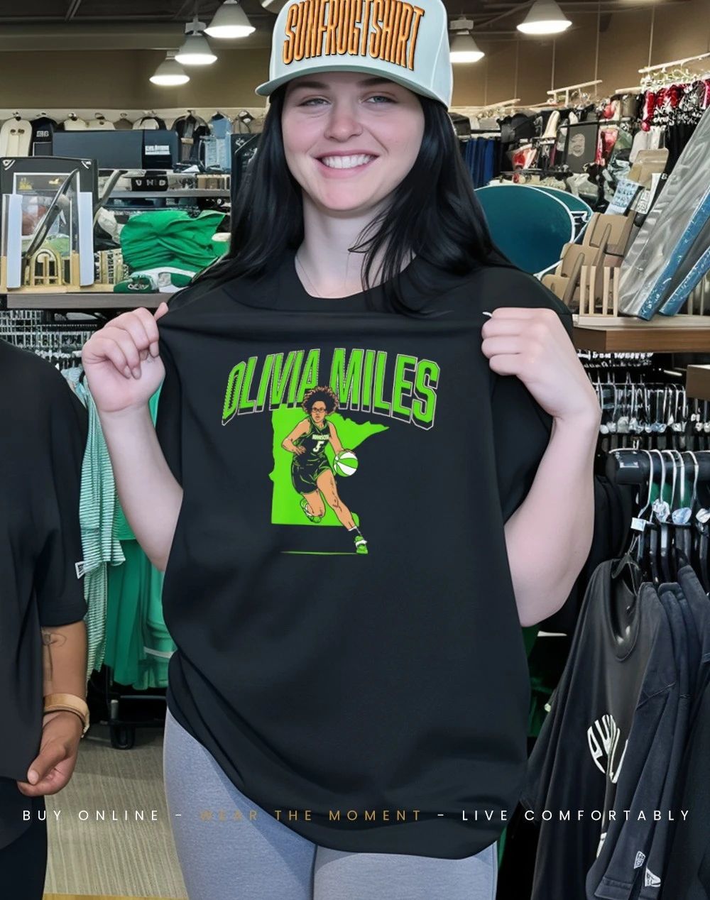 Olivia Miles Minnesota State Star shirt